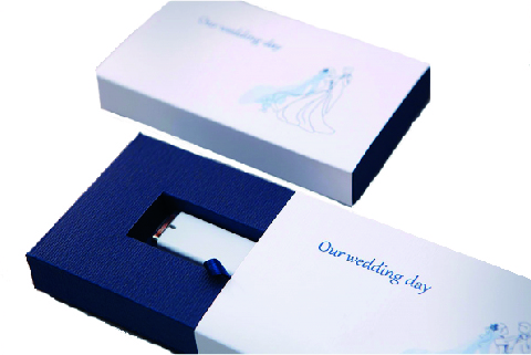 Подарочная упаковка для флешек и USB-ключей с логотипом на заказ в Москве