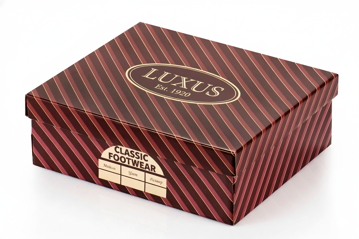 Коробка для обуви типа шкатулка