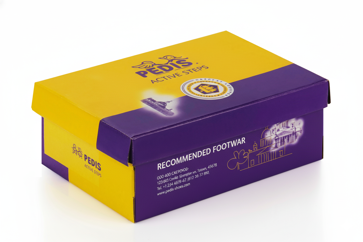 Коробка для обуви типа шкатулка